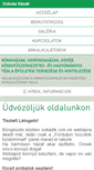 Mobile Screenshot of doboka01.hu